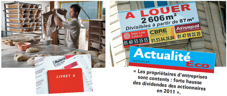 Les revenus de la propriété et les revenus mixtes