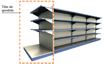 Tête de gondole